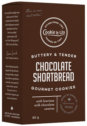 Chocolate Shortbread 80g Box