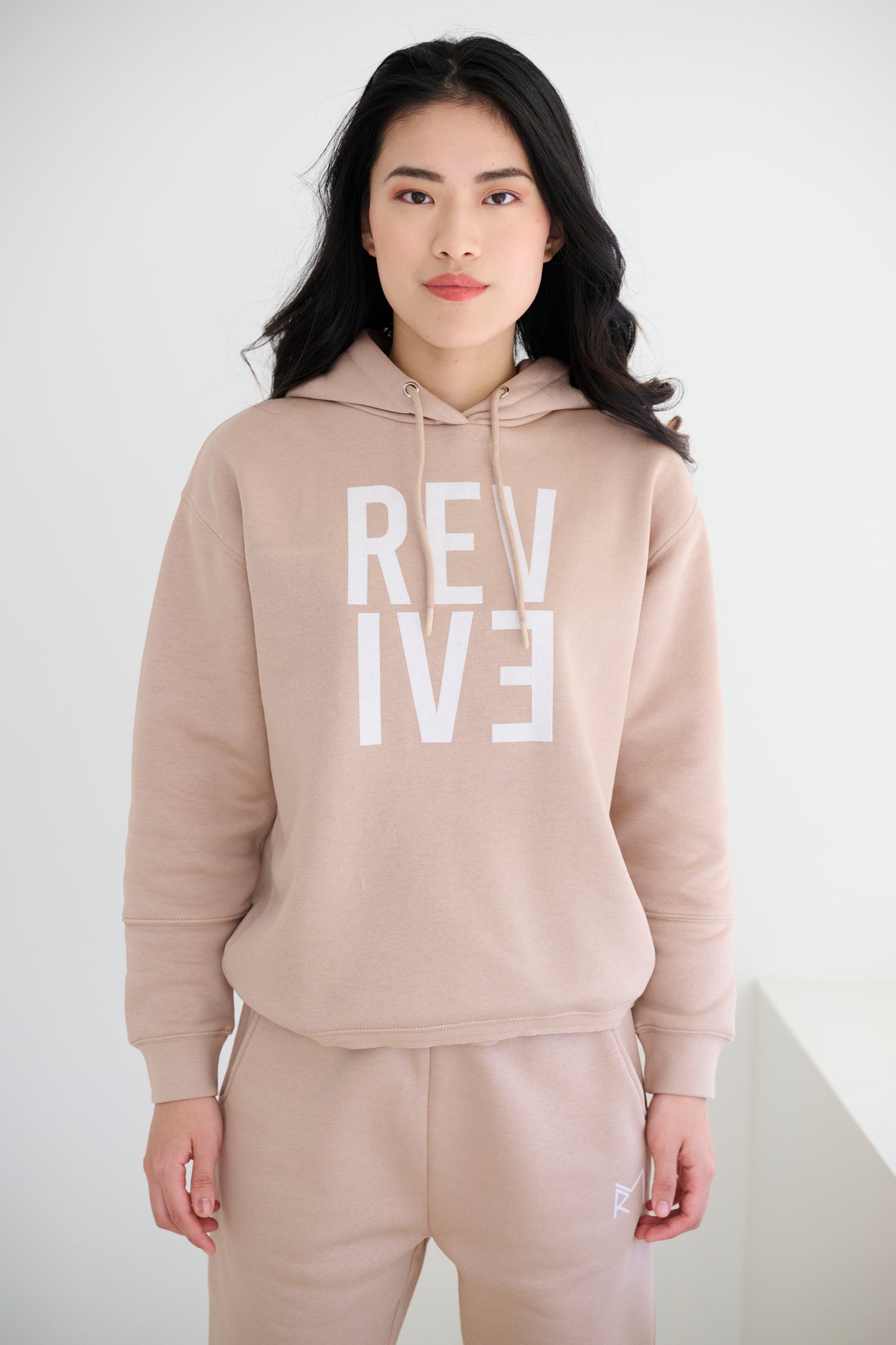 Hooded Sweatshirt Taupe