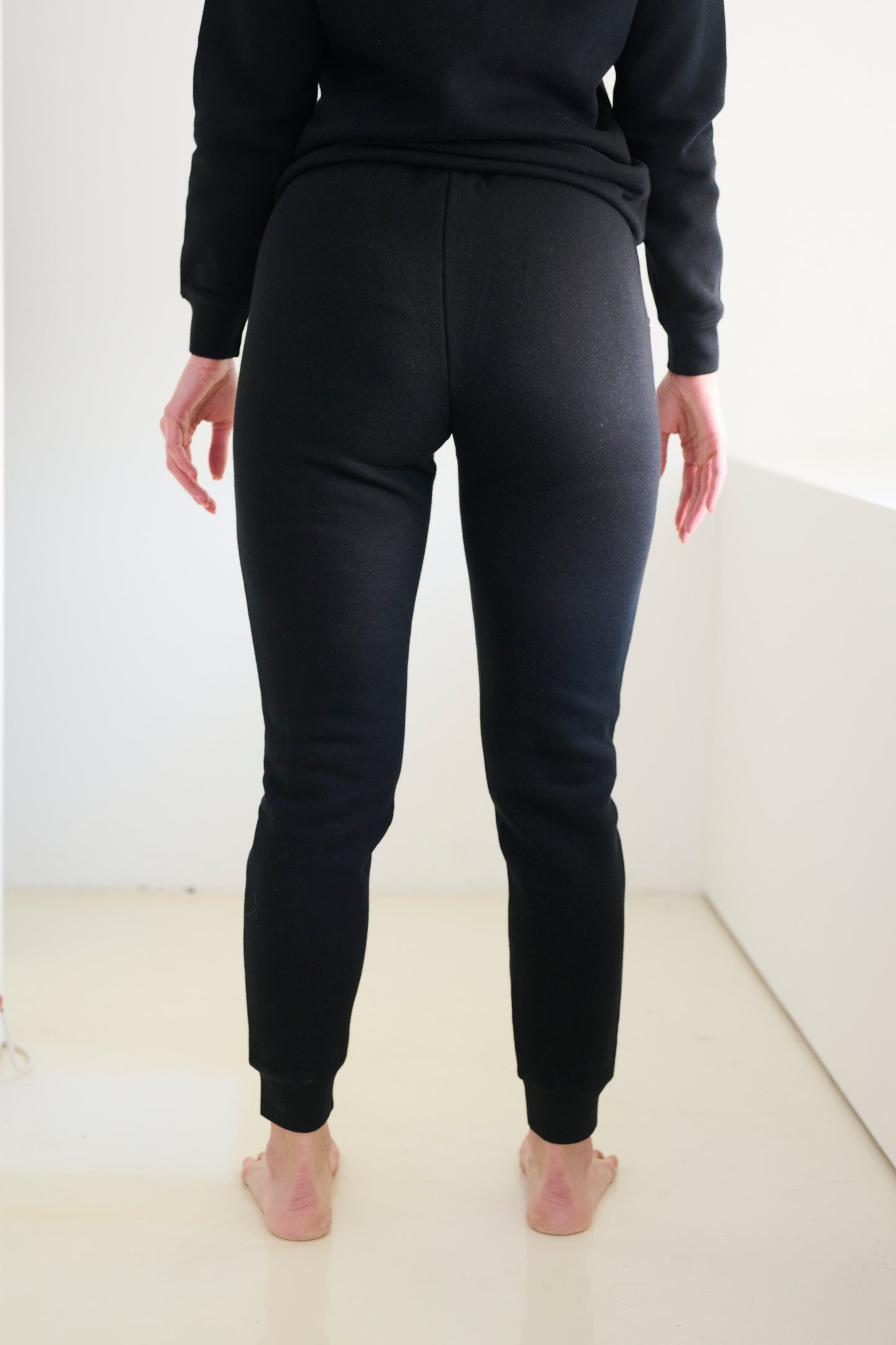 High-waisted Jogger Black