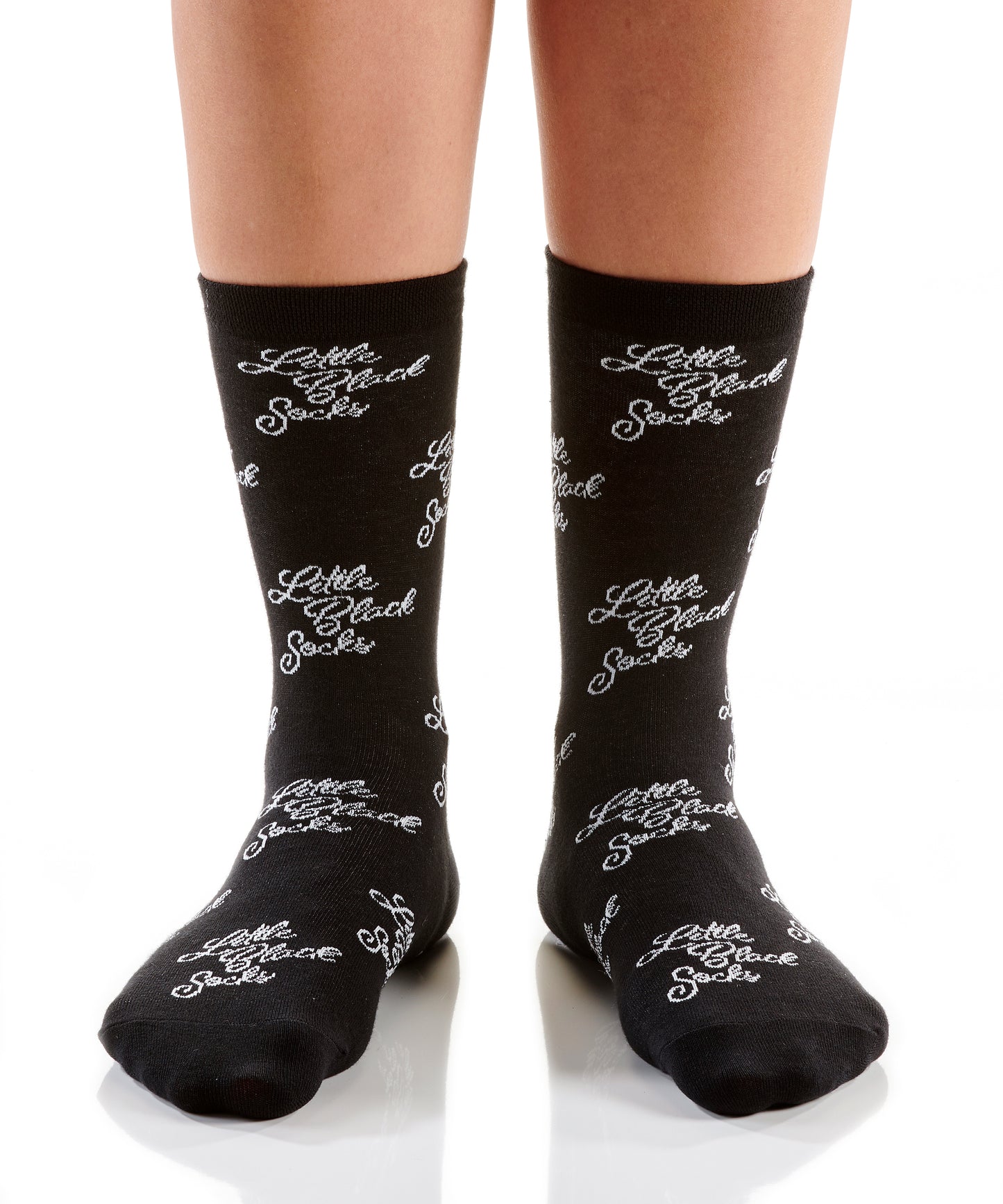 Women's Crew Sock, LilBlackSocks