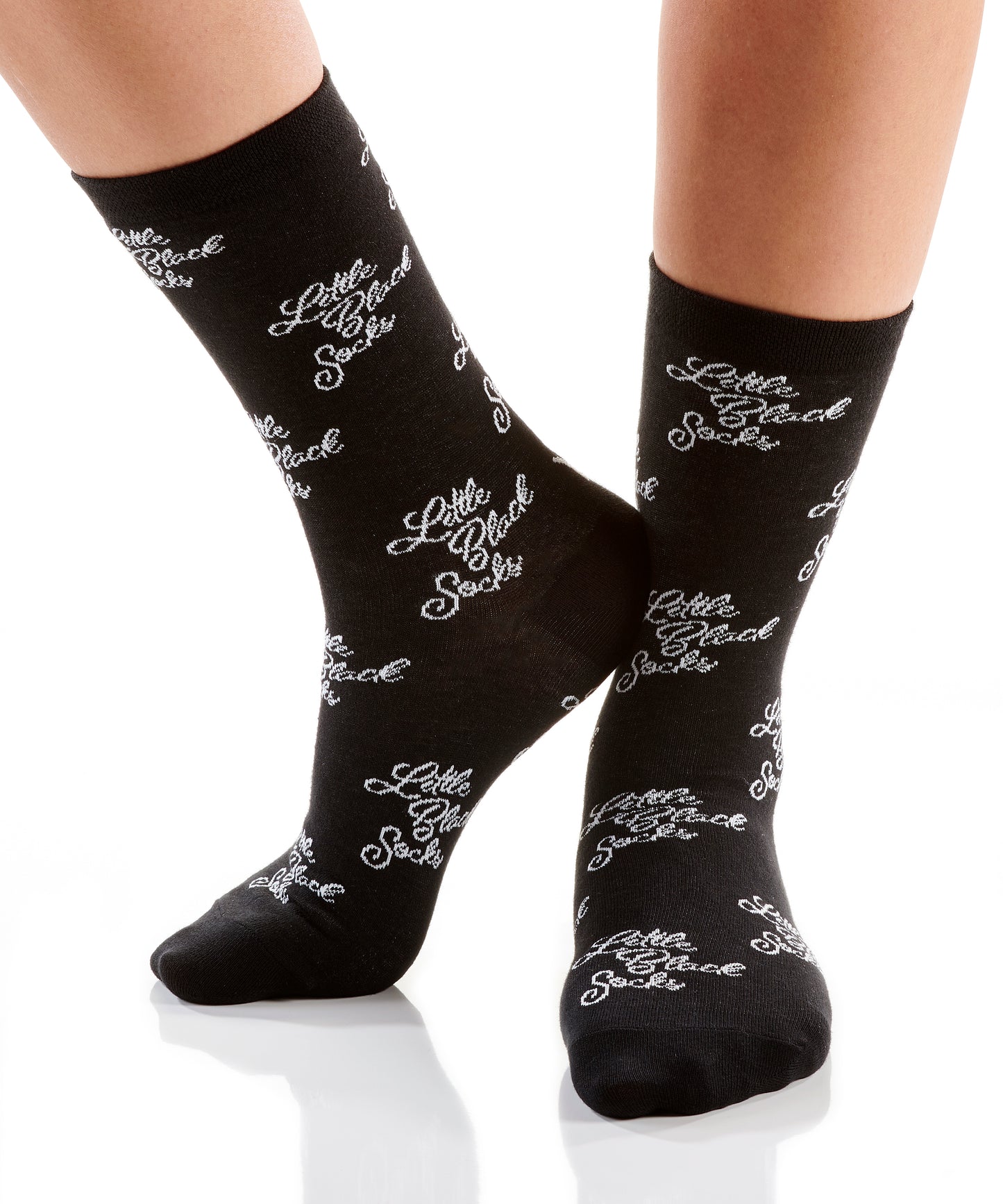 Women's Crew Sock, LilBlackSocks