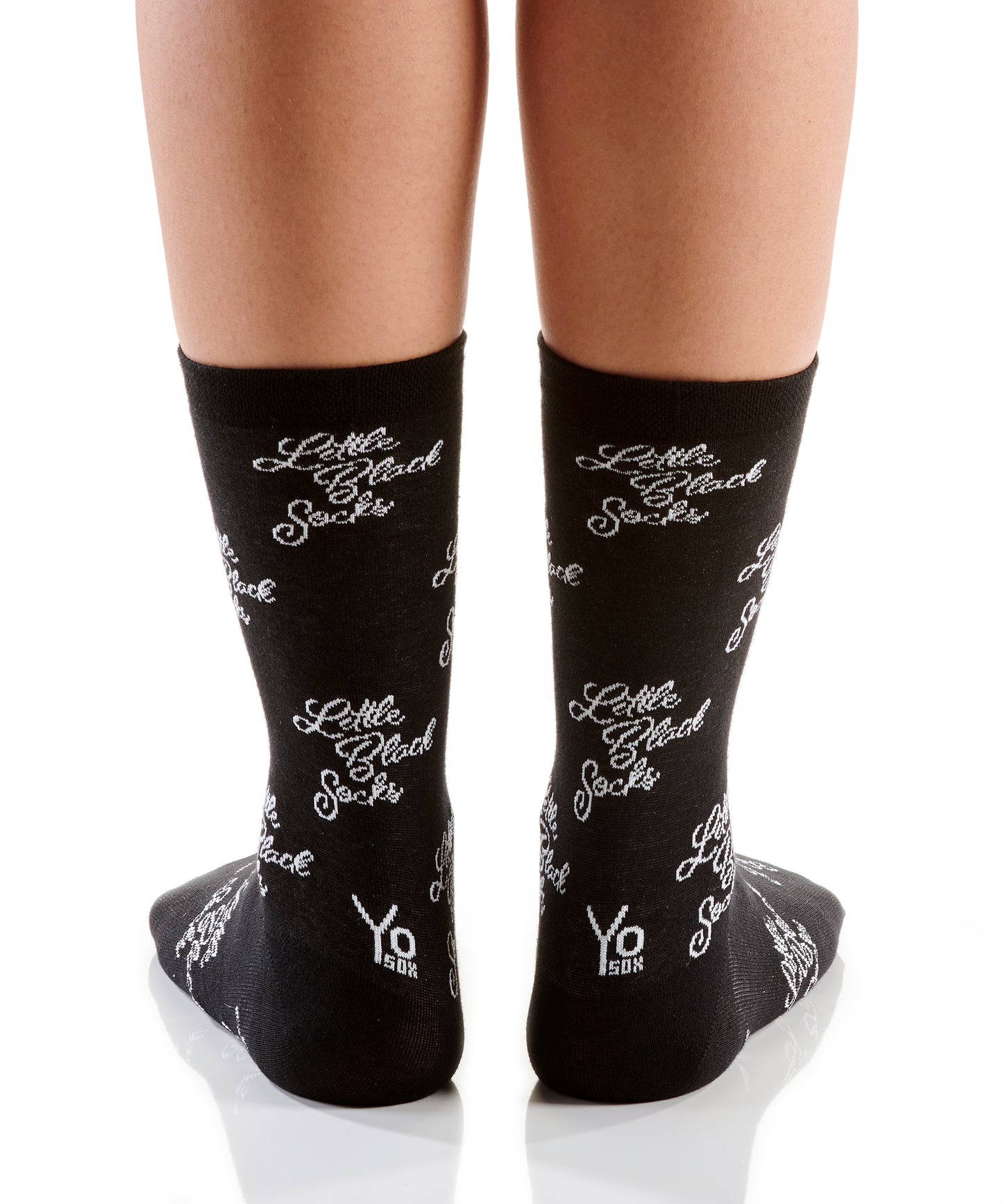 Women's Crew Sock, LilBlackSocks