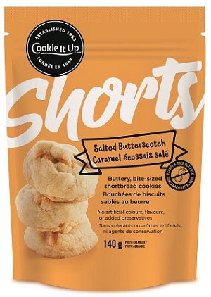 Salted Butterscotch Shorts 140g Pouch
