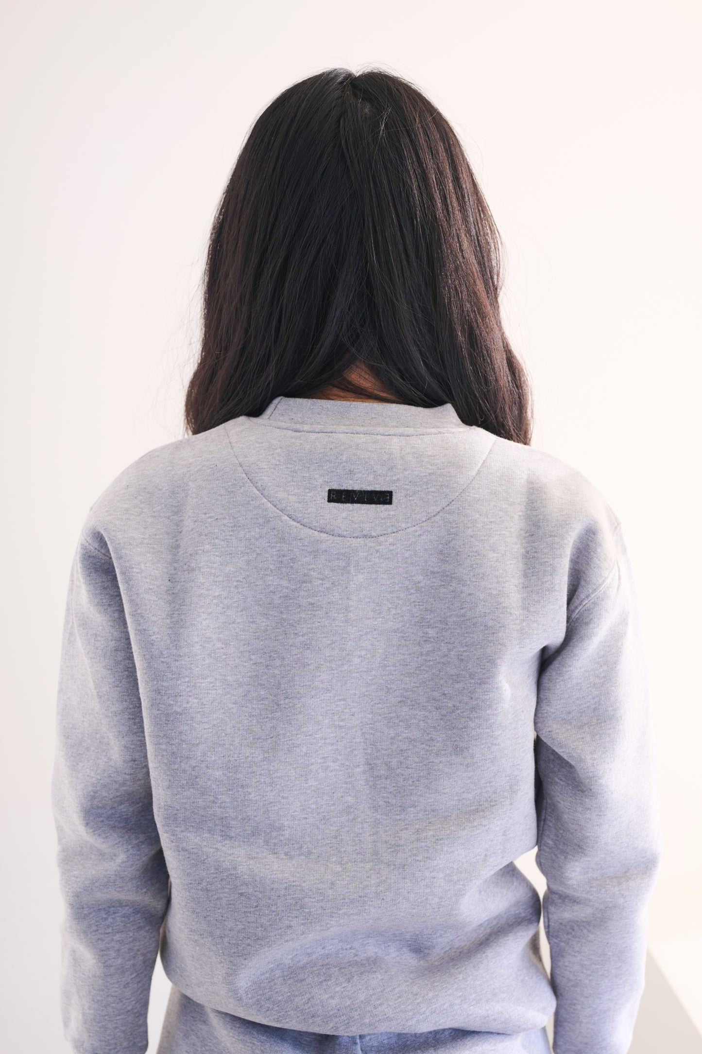 Crew Neck Heather Grey